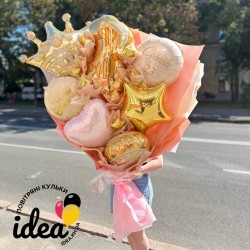 Крафт букет доллар 