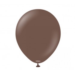 Куля з гелієм Коричневий пастель chocolate brown