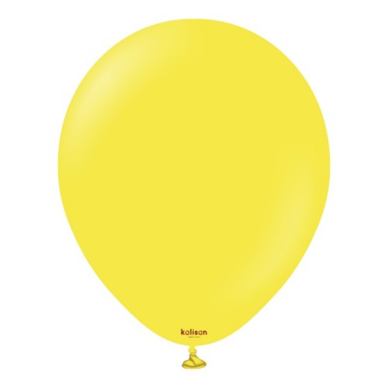 Куля з гелієм Жовтий пастель yellow Куля з гелієм Жовтий пастель yellow